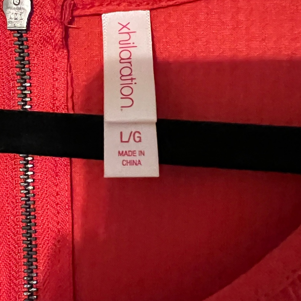 {{ Coral Xhilaration Dress }} - Picture 5 of 5